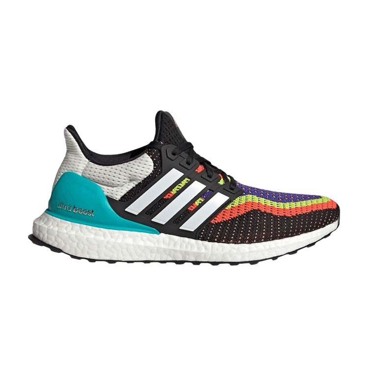 adidas Wmns UltraBoost 2.0 DNA  'Multi-Color' — Core Black/Cloud White/Solar Red