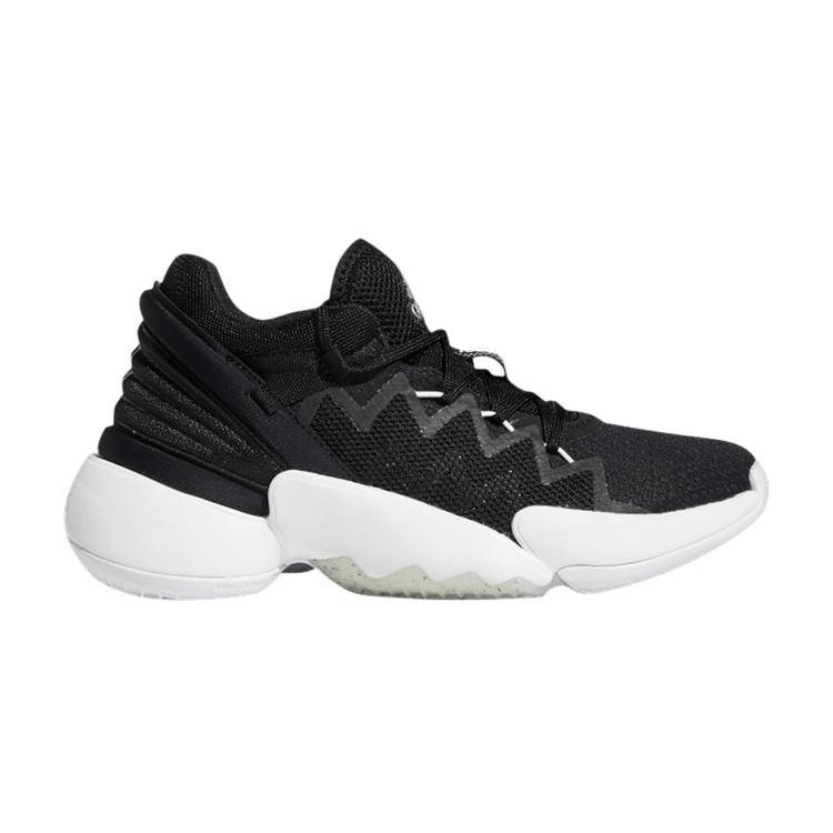 Adidas D.O.N. Issue #2 J 'Core Black' — Core Black/Cloud White/Sky Tint