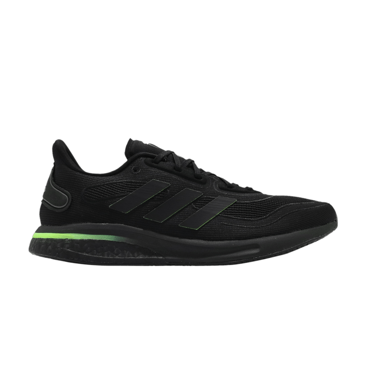 Adidas Supernova 'Black Signal Green' — Core Black/Core Black/Signal Green