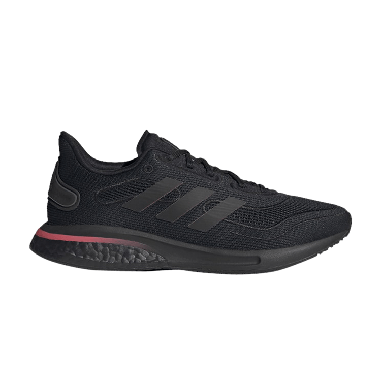 Adidas Wmns Supernova 'Black Signal Pink' — Core Black/Core Black/Signal Pink