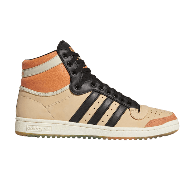 Jasmine Jones x adidas Top Ten Hi 'P.D.' — Core Black/Amber Tint/Orange