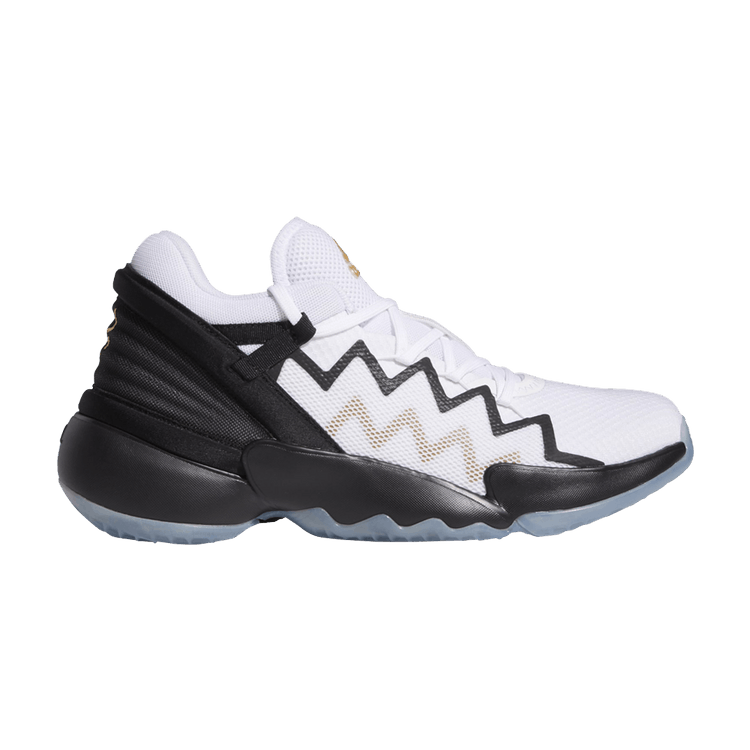 Adidas D.O.N. Issue #2 GCA 'Mind Over Matter' — Cloud White/Core Black/Gold Metallic