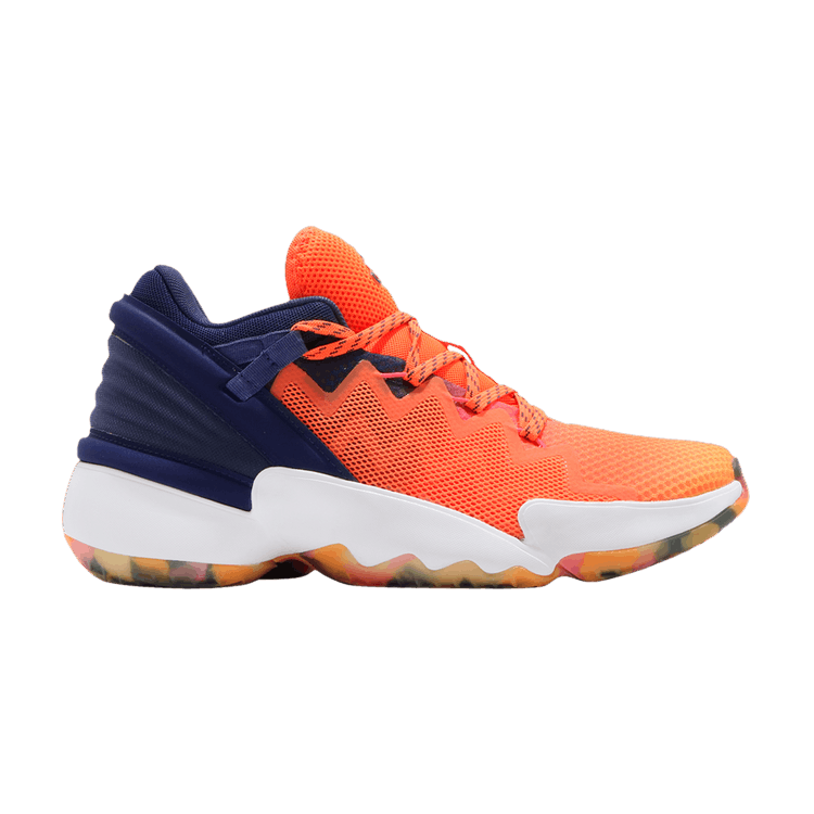 Adidas D.O.N. Issue #2 GCA 'Signal Orange' — Signal Orange/Solar Gold/Signal Pink