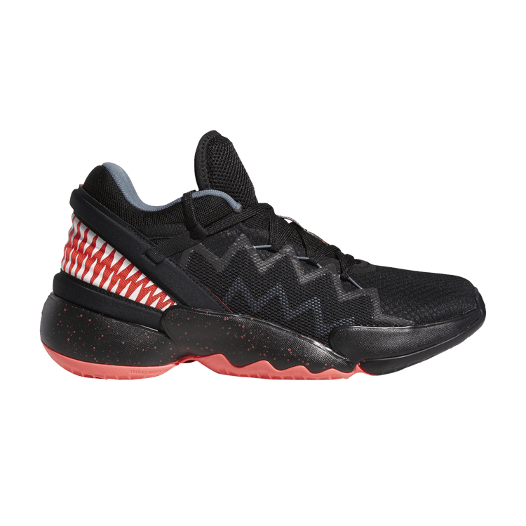 Marvel x adidas D.O.N. Issue #2 'Venom' — Core Black/Signal Pink/Cloud White