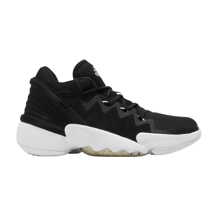 Adidas D.O.N. Issue #2 GCA 'Black White' — Core Black/Footwear White/Sky Tint