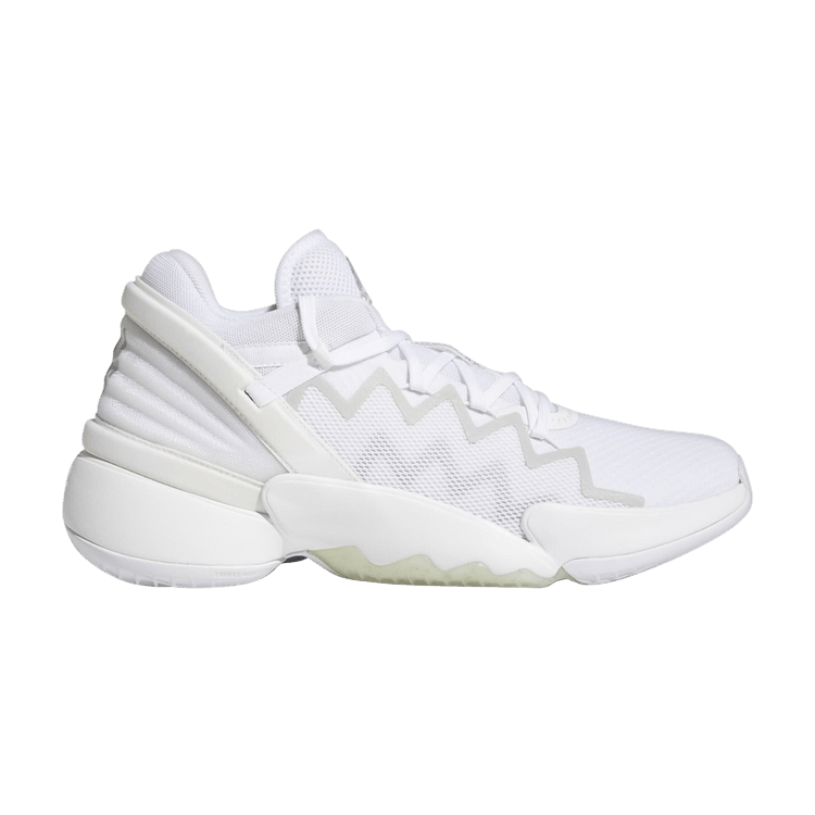 Adidas D.O.N. Issue #2 GCA 'Cloud White' — Cloud White/Core Black/Sky Tint