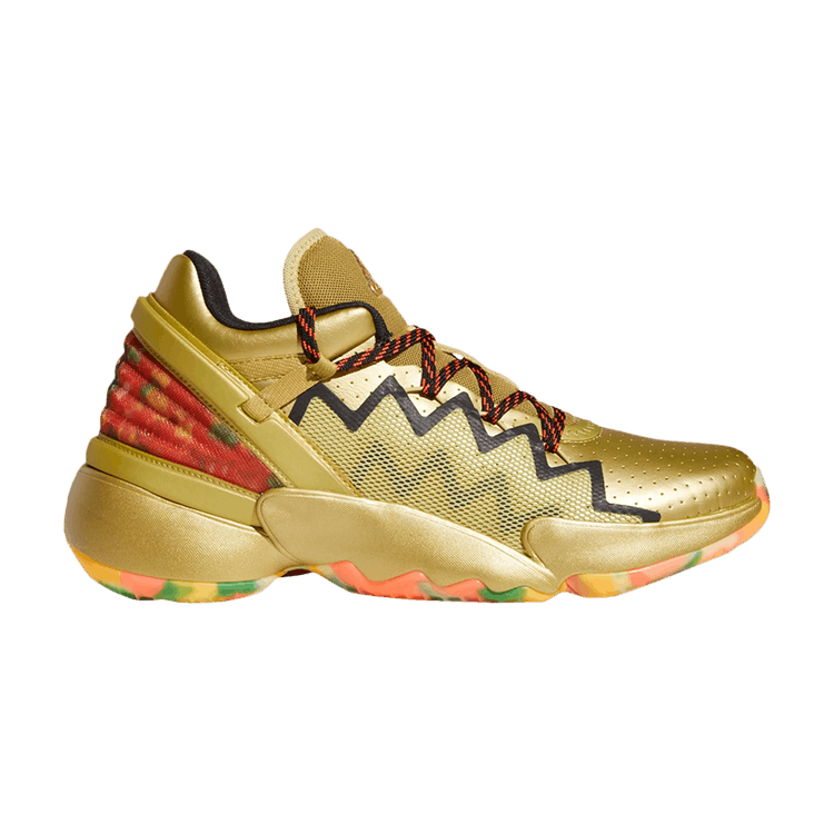 adidas D.O.N. Issue #2 'Gummy Bears' — Gold Metallic/Core Black/Solar Gold