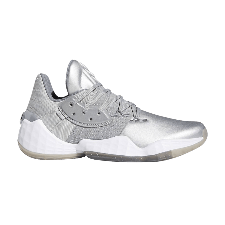 Adidas Harden Vol. 4 'Silver Metallic' — Silver Metallic/Grey Two/Grey Three