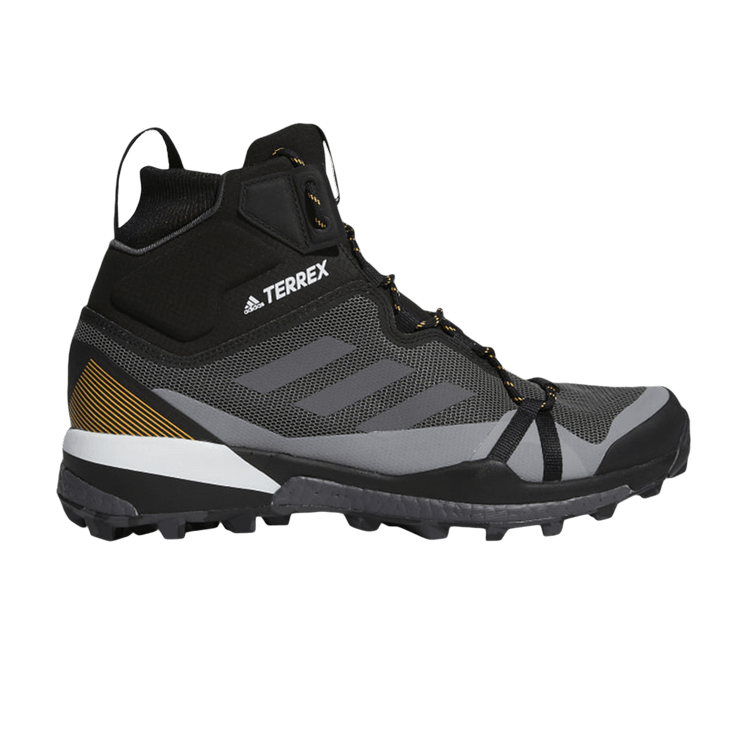 Adidas Terrex Skychaser LT Mid Gore-Tex 'Grey Core Black' — Grey/Core Black/Solar Gold