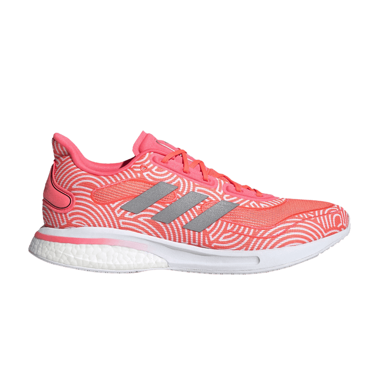 Hirocoledge x adidas Supernova 'Takahashi Hiroko - Signal Pink' — Signal Pink/Silver Metallic/Cloud White