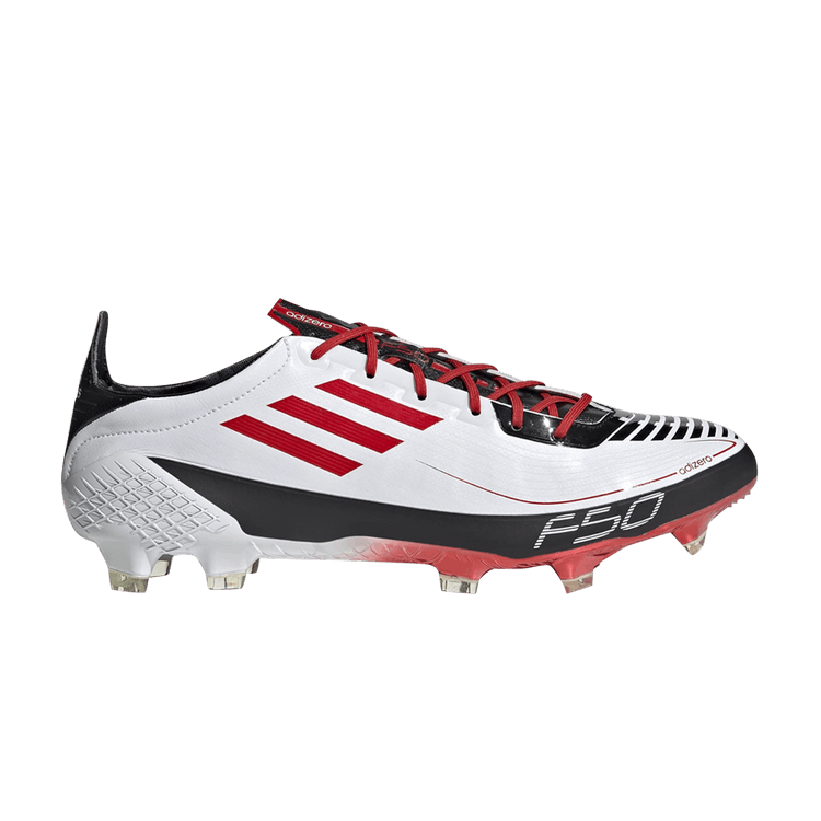 Adidas F50 Ghosted Adizero Prime FG 'Memory Lane Pack - White Red' — Cloud White/Red/Core Black