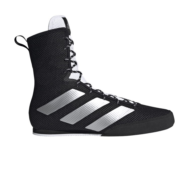 Adidas Box Hog 3 'Black Silver Metallic' — Core Black/Silver Metallic/Cloud White