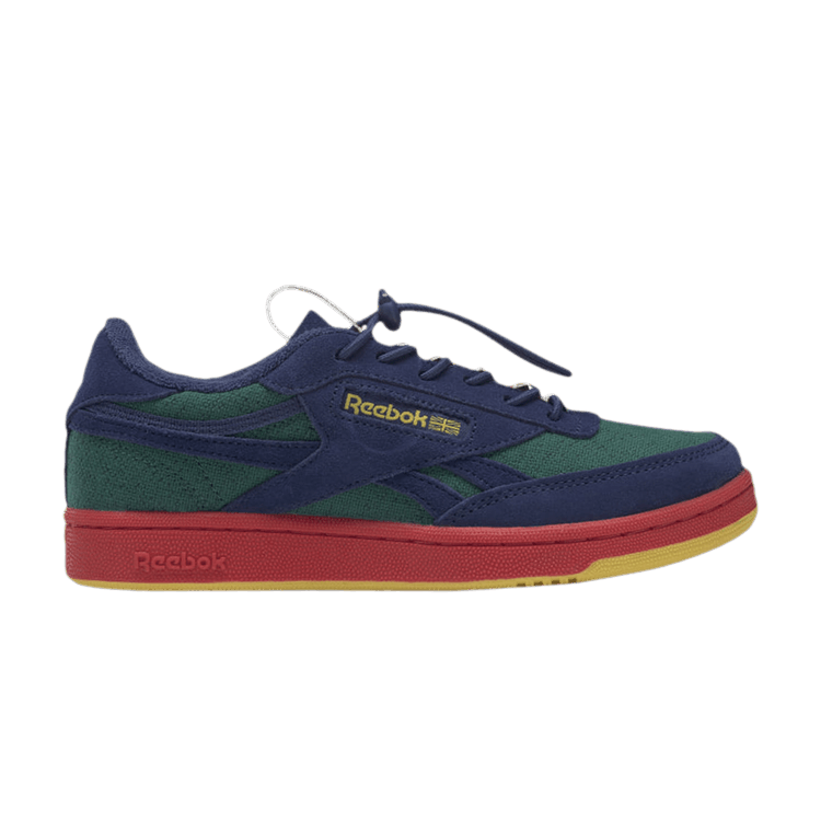 The Animals Observatory x Reebok Club C Revenge J 'Night Navy Green' — Night Navy/Flannel Green/Fireball Red