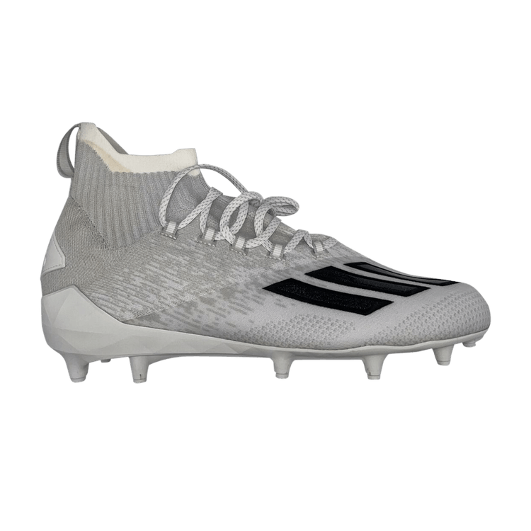 Adidas Adizero Primeknit Cleat 'White Black' — Cloud White/Core Black/Clear Grey