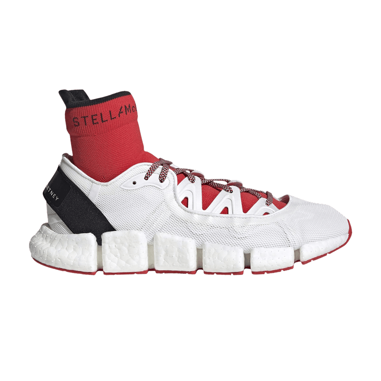 Stella McCartney x adidas Wmns Climacool Vento 'White Vivid Red' — Cloud White/Core Black/Vivid Red