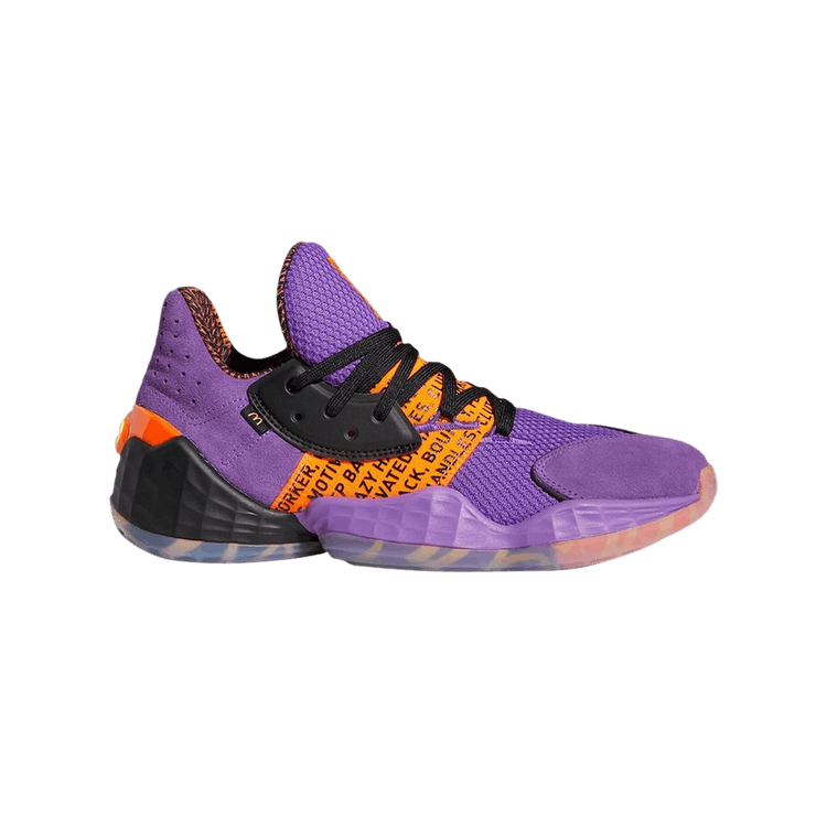 McDonald's x adidas Harden Vol. 4 'Harden Sauce' — Active Purple/Core Black/Solar Orange