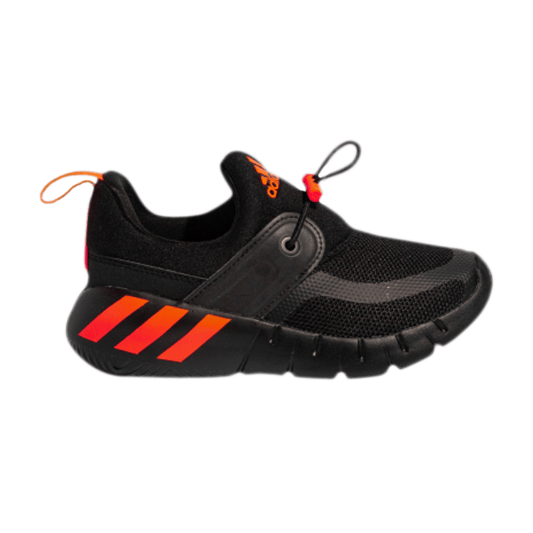 Adidas RapidaZen J 'Black Screaming Orange' — Core Black/Screaming Orange/Cloud White