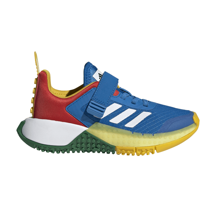 LEGO x adidas Sport Little Kid 'Shock Blue' — Shock Blue/Cloud White/Red