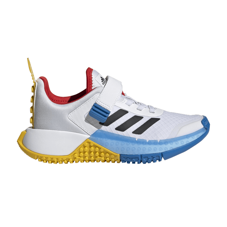 LEGO x adidas Sport Little Kid 'White' — Cloud White/Core Black/Shock Blue