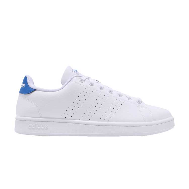 Adidas Advantage 'White Glory Blue' — Footwear White/Footwear White/Glory Blue