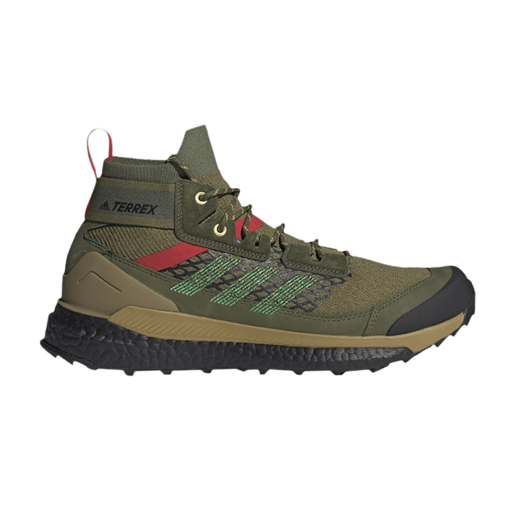 Adidas Terrex Free Hiker 'Wild Pine' — Wild Pine/Vivid Green/Vivid Red
