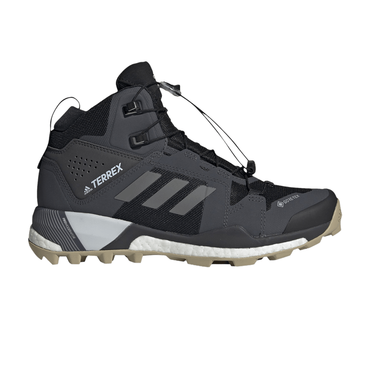 Adidas Wmns Terrex Skychaser XT Mid GTX 'Core Black' — Core Black/Halo Blue/Halo Silver