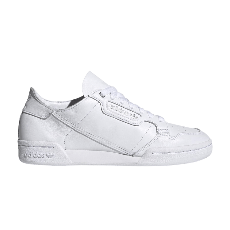 Adidas Wmns Continental 80 Recon 'White Silver Metallic' — Cloud White/Cloud White/Silver Metallic