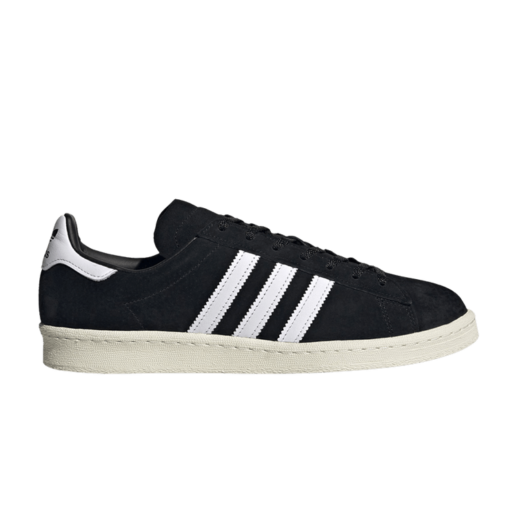 Adidas Campus 80s 'Black White' — Core Black/Cloud White/Off White
