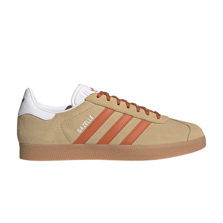 Adidas Gazelle 'Hazy Beige Orange' — Hazy Beige/Fox Orange/Gum