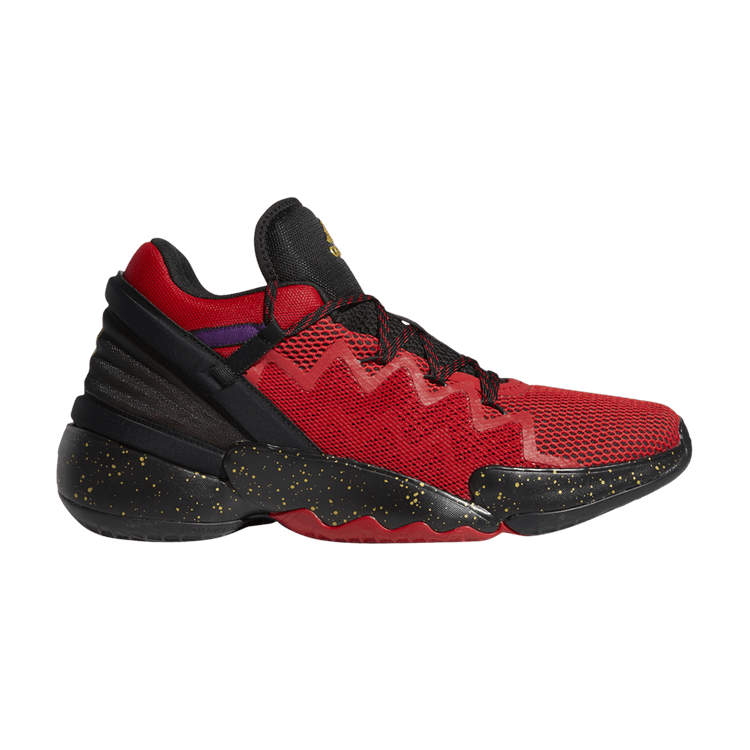 Adidas D.O.N. Issue #2 'Chinese New Year' — Core Black/Scarlet/Gold Metallic