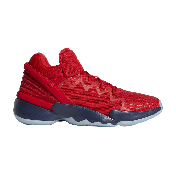 Adidas D.O.N. Issue #2 'Journey' — Scarlet/Team Navy/Gold Metallic