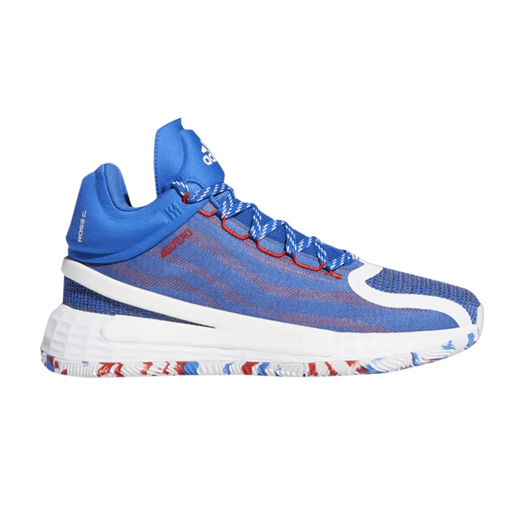 Adidas D Rose 11 'Fast Don't Lie - Blue' — Blue/Scarlet/Cloud White