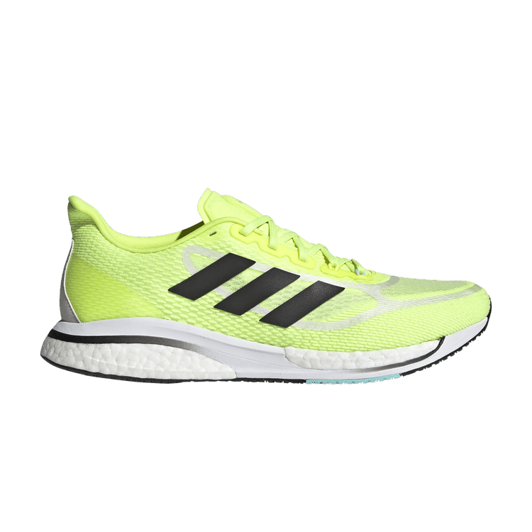 Adidas Supernova+ 'Solar Yellow' — Solar Yellow/Core Black/Clear Aqua