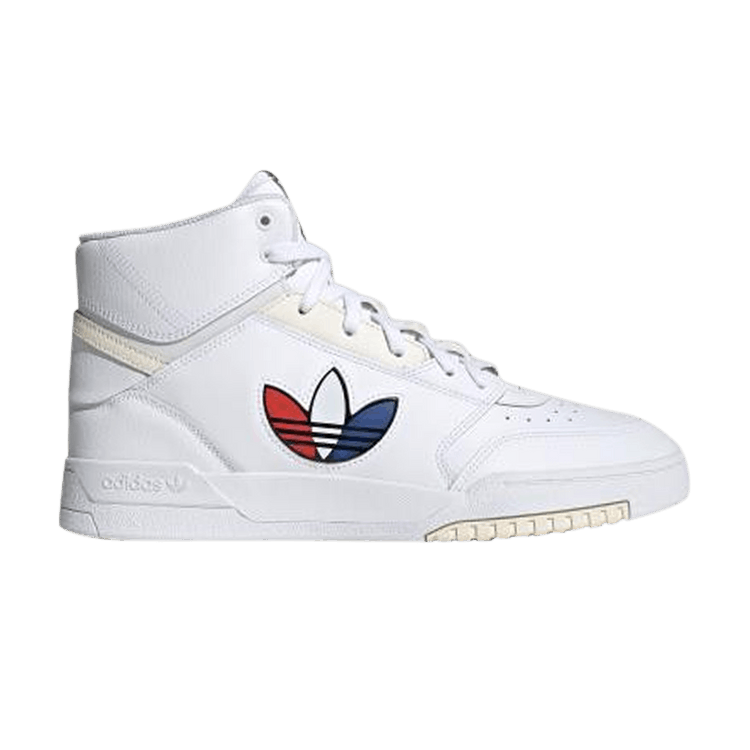 Adidas Drop Step XLT 'White Trefoil' — Footwear White/Chalk White/Red