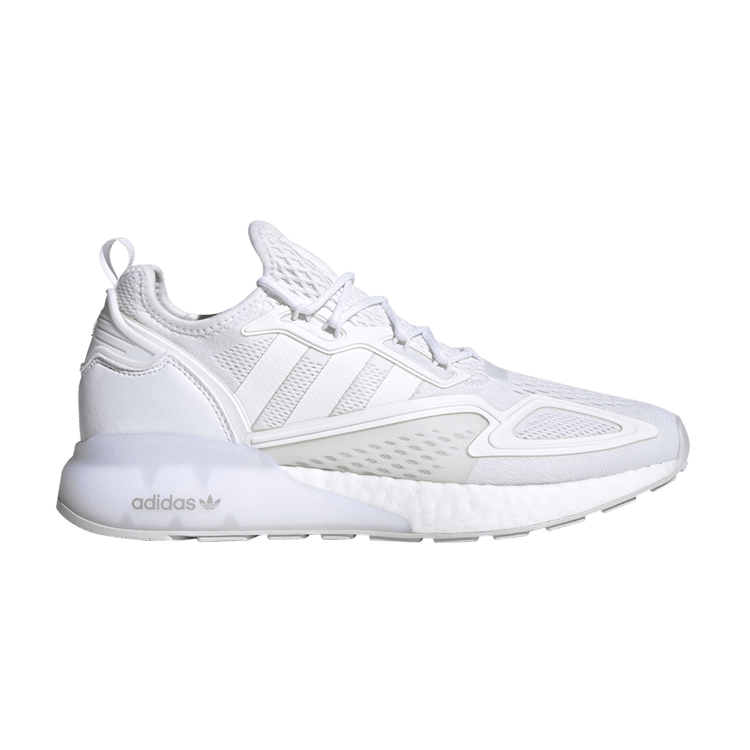 adidas ZX 2K Boost 'Cloud White' — Cloud White/Cloud White/Grey One