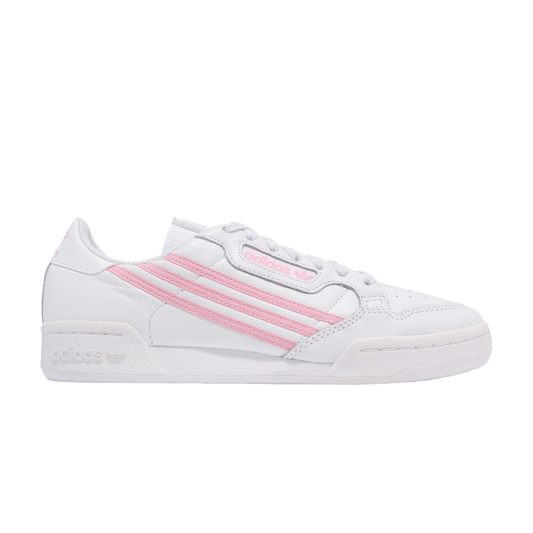Adidas Wmns Continental 80 'White True Pink' — Cloud White/True Pink/Core Black