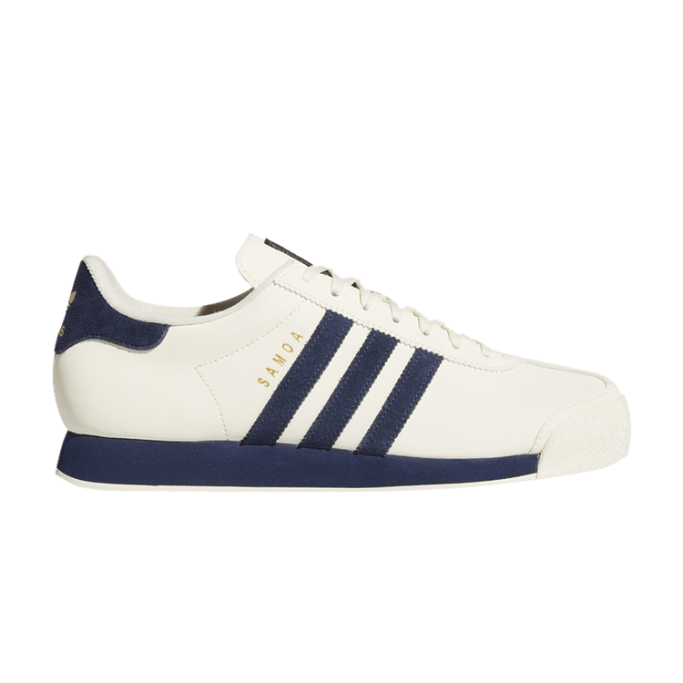Adidas Samoa 'Cream White Navy' — Cream/White/Navy/Gold
