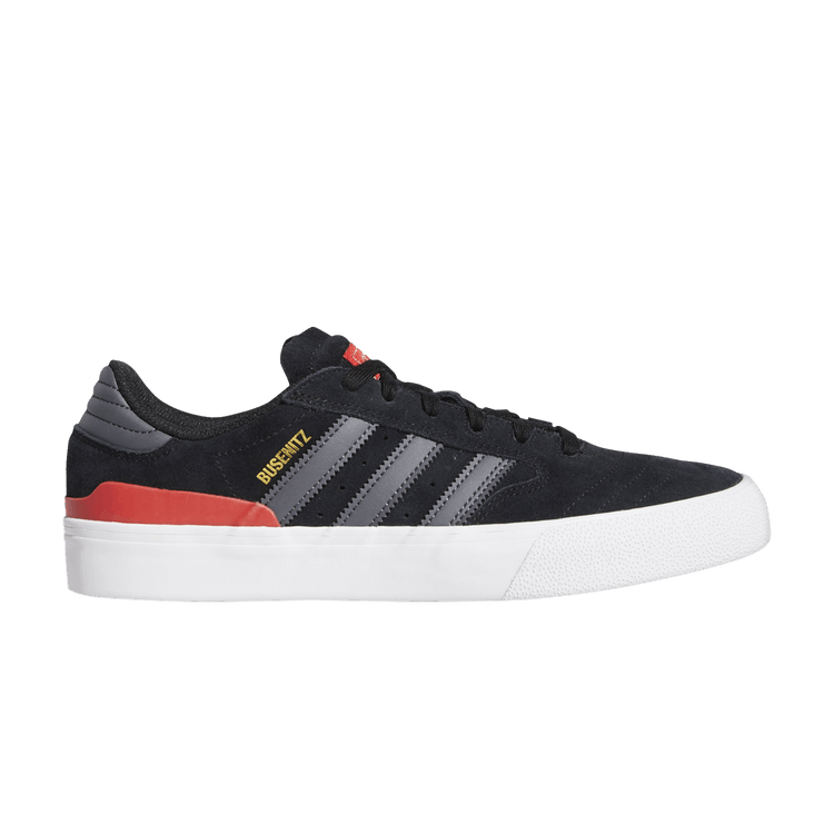 Adidas Busenitz Vulc 2.0 'Black Vivid Red' — Core Black/Dgh Solid Grey/Vivid Red