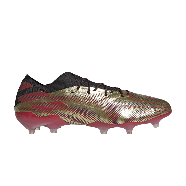 Adidas Nemeziz Messi.1 FG 'Tension Tape - Gold Metallic' — Gold Metallic/Scarlet/Core Black