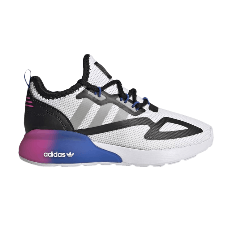 Adidas ZX 2K Little Kid 'Gradient' — Cloud White/Grey/Blue