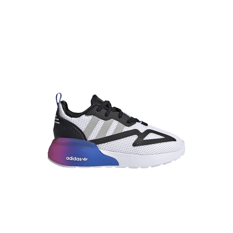 Adidas ZX 2K Infant 'Gradient' — Cloud White/Grey/Blue