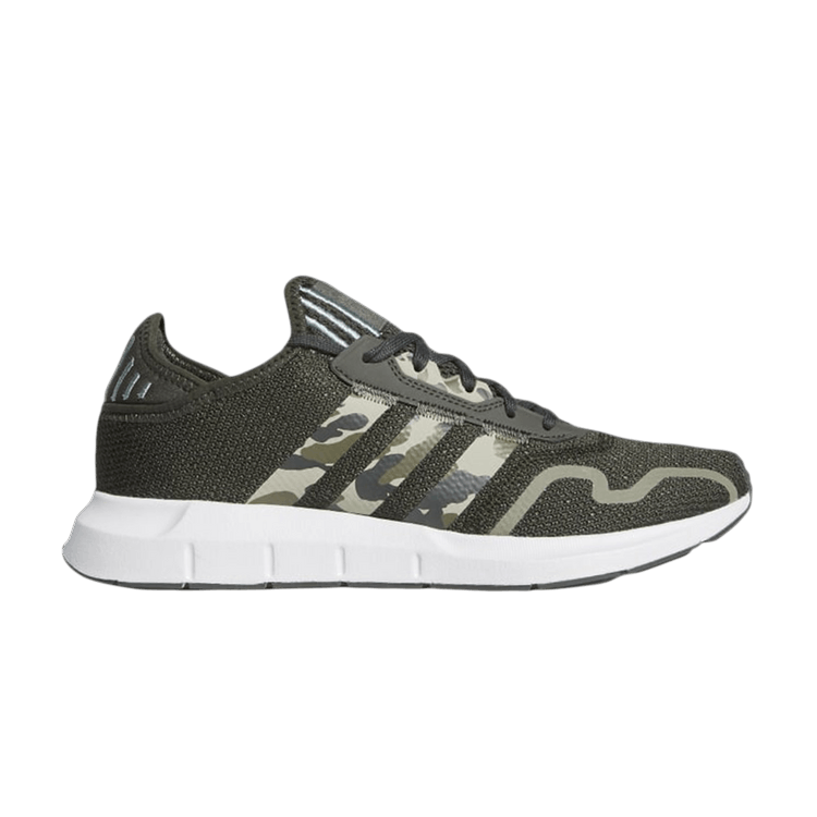 Adidas Swift Run X 'Camouflage Twist' — Legend Earth/Legacy Green/Feather Grey