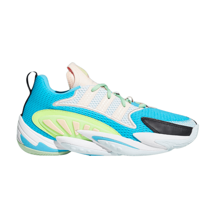 Adidas Crazy BYW X 2.0 'Cyan Pink Tint' — Pink Tint/Signal Cyan/Signal Green