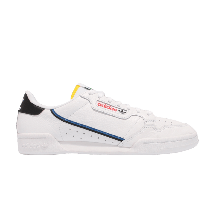 Adidas Continental 80 'White Blue' — Footwear White/Footwear White/Core Black