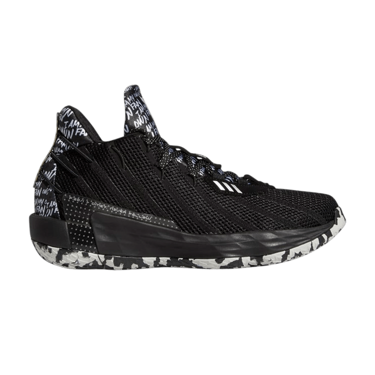 adidas Dame 7 GCA 'I Am My Own Fan' — Core Black/Silver Metallic/Core Black