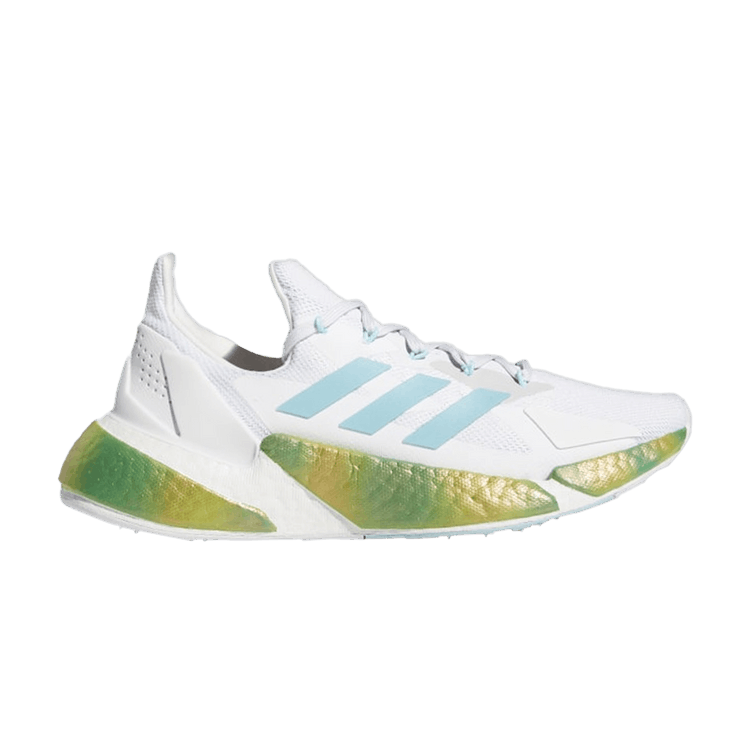 Adidas X9000L4 'White Blue Spirit' — Dash Grey/Blue Spirit/Dash Grey