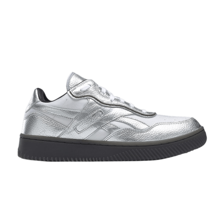 Victoria Beckham x Reebok Dual Court 2 'Silver Metallic' — White/Silver Metallic/Black