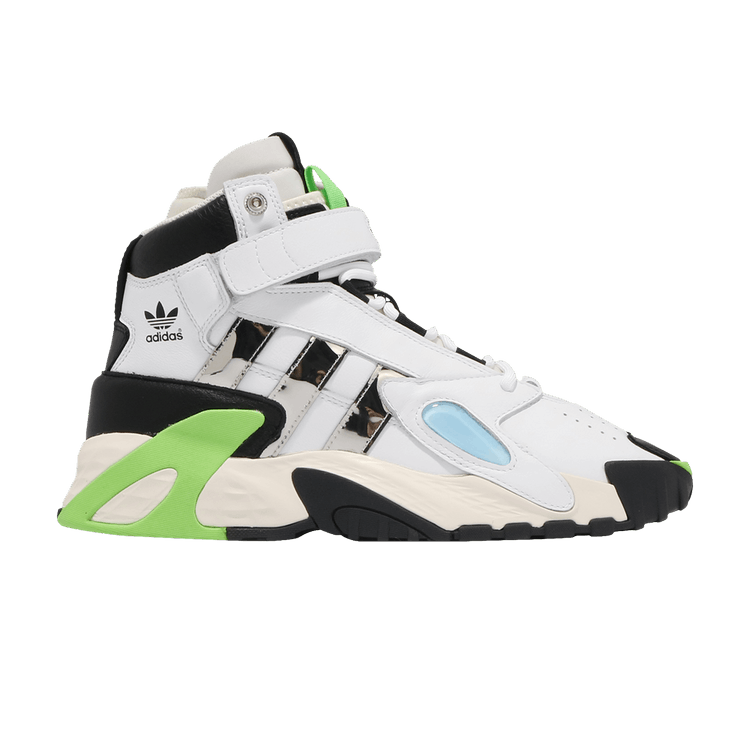 Sankuanz x adidas Streetball Forum 'White Silver Metallic' — Footwear White/Silver Metallic/Core Black