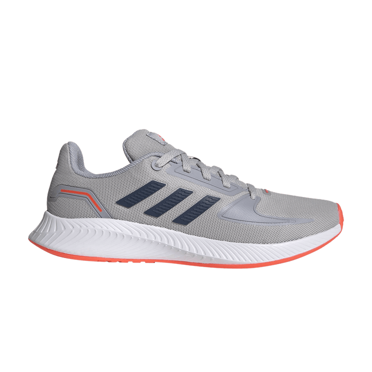 Adidas Runfalcon 2.0 J 'Grey Crew Navy' — Grey Two/Crew Navy/Halo Silver
