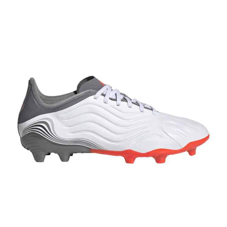 Adidas Copa Sense.1 FG 'White Solar Red' — Cloud White/Solar Red/Iron Metallic